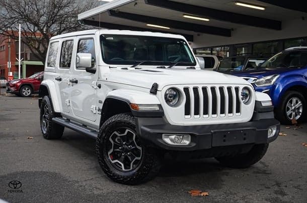 2023 Jeep Wrangler Unlimited Overland in White
