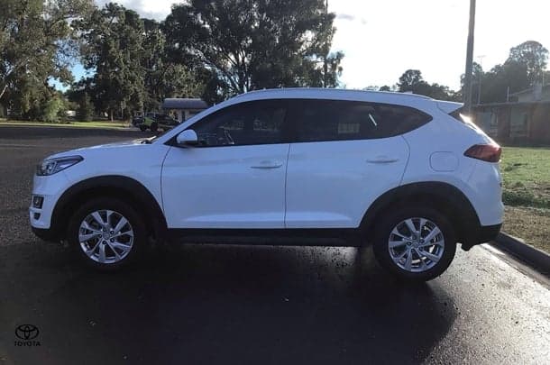2020 Hyundai Tucson Active in White