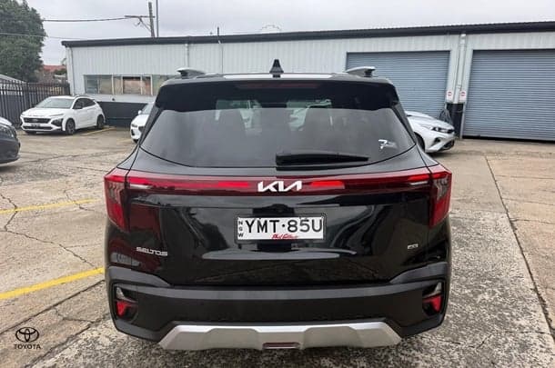 2023 Kia Seltos Sport+ in Fusion Black (Fsb)