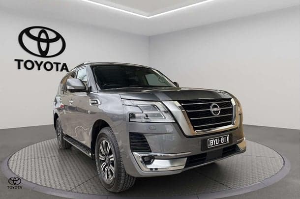 2022 Nissan Patrol Ti-L in Dark Grey Mica Metallic