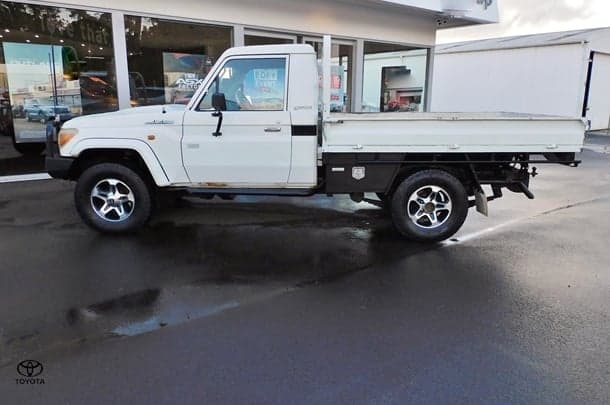 2012 Toyota Landcruiser Workmate in White