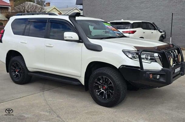 2021 Toyota Landcruiser Prado GXL in White
