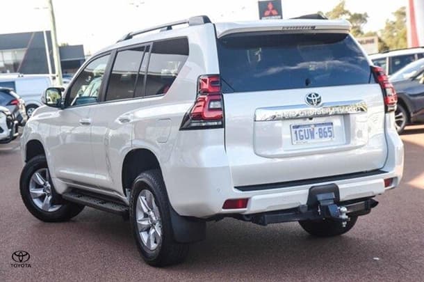 2019 Toyota Landcruiser Prado GXL in White
