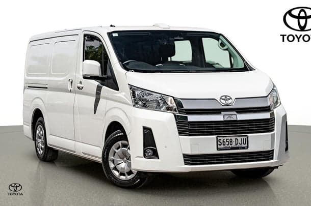 2023 Toyota Hiace LWB in White