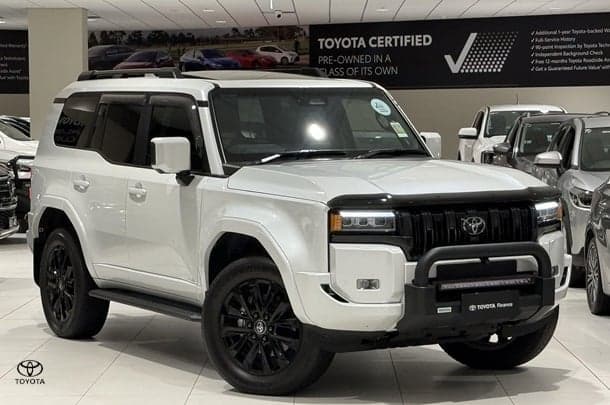 2024 Toyota Landcruiser Prado Kakadu in White