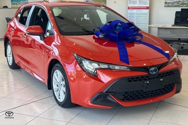 2025 Toyota Corolla Ascent Sport in Orange