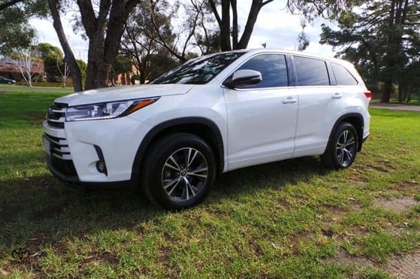 2019 Toyota Kluger GX in White