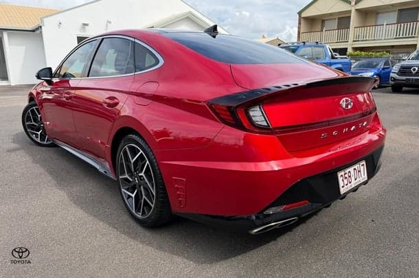 2021 Hyundai Sonata N Line in Red