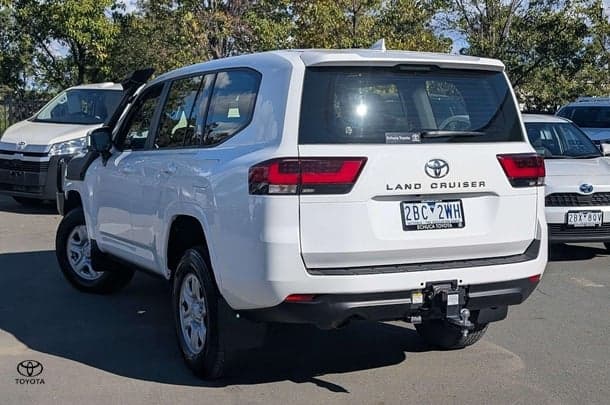 2024 Toyota Landcruiser GX in White