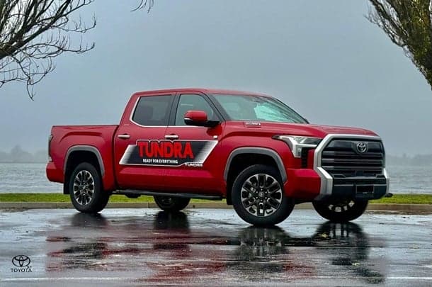 2024 Toyota Tundra Limited in Red