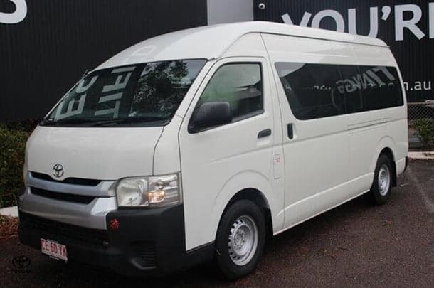 2014 Toyota Hiace Commuter in White