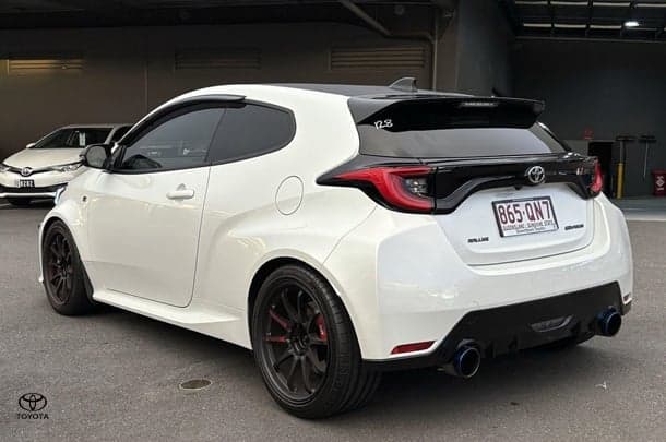 2022 Toyota Yaris GR in White