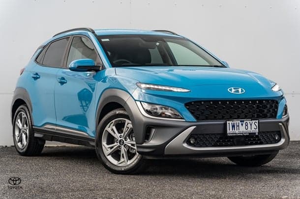 2022 Hyundai Kona Elite in Blue