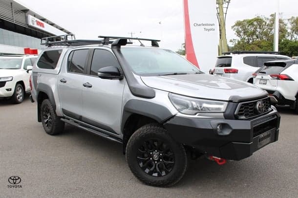2021 Toyota Hilux Rugged X in Silver