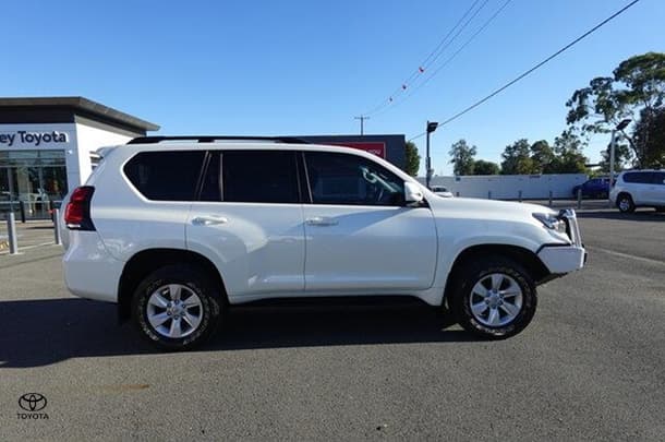 2019 Toyota Landcruiser Prado GXL in White