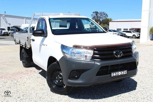 2022 Toyota Hilux Workmate in White