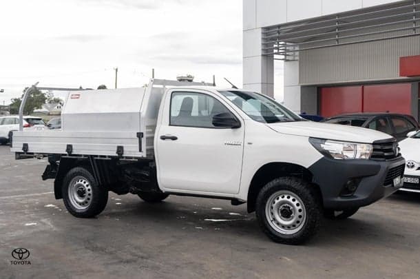 2021 Toyota Hilux Workmate Hi-Rider in White