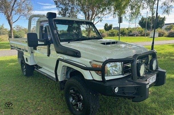2018 Toyota Landcruiser GXL in White