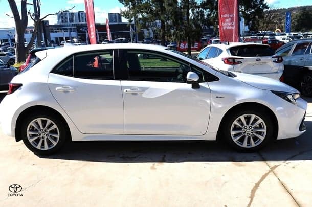 2024 Toyota Corolla Ascent Sport Hybrid in White