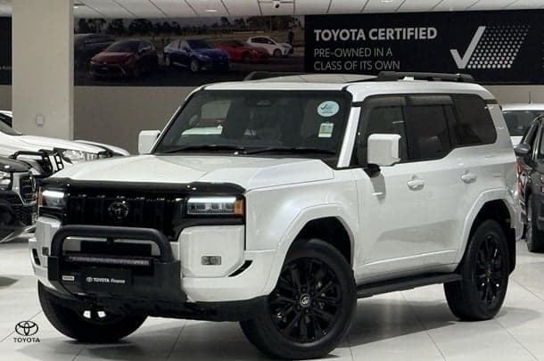 2024 Toyota Landcruiser Prado Kakadu in White