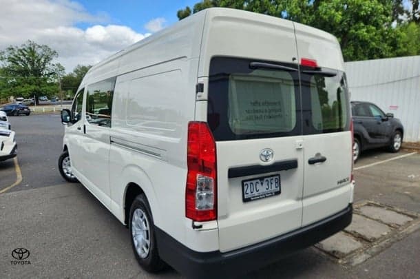 2025 Toyota Hiace SLWB in White