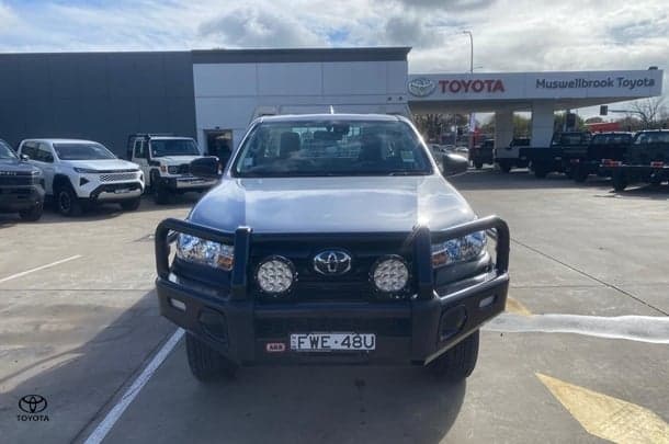 2025 Toyota Hilux Workmate in Silver