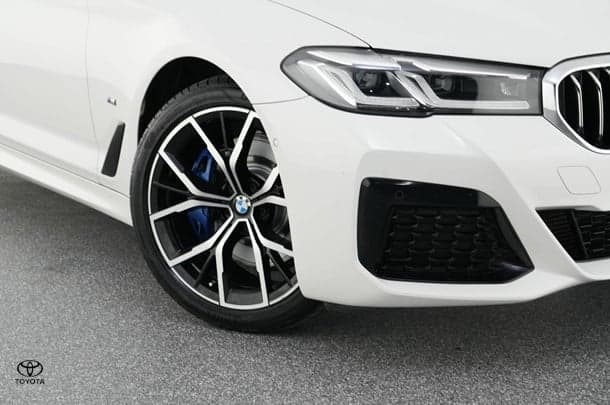 2022 BMW 5 Series 530d M Sport in White