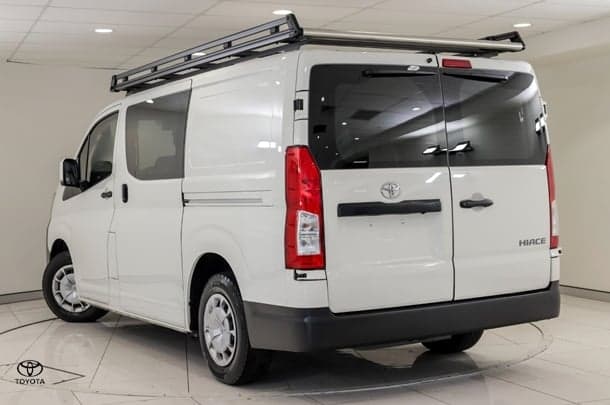 2024 Toyota Hiace LWB in White