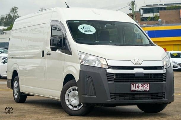 2025 Toyota Hiace SLWB in White