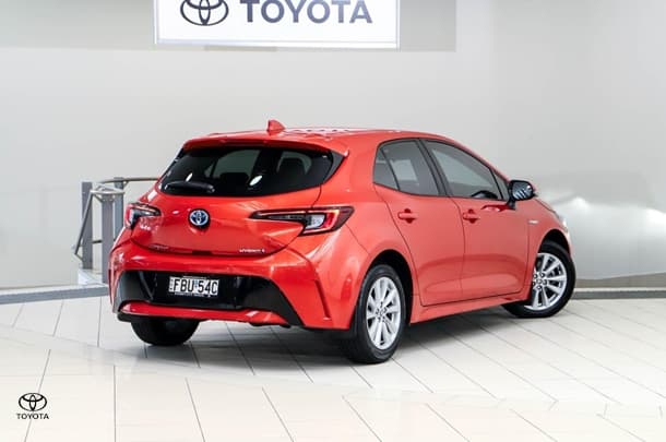 2023 Toyota Corolla Ascent Sport Hybrid in Orange
