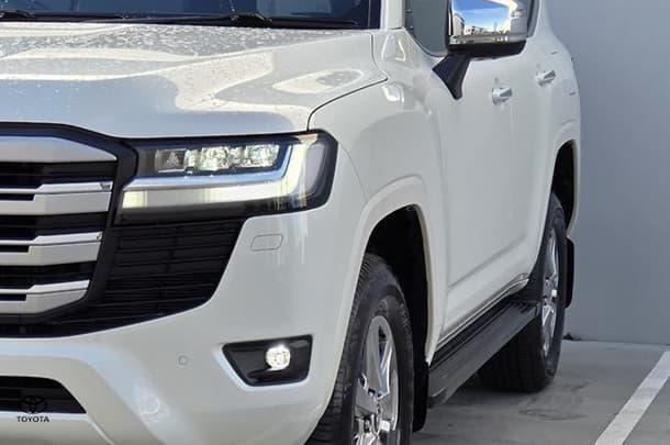 2023 Toyota Landcruiser Sahara in White
