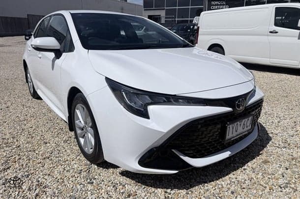 2023 Toyota Corolla Ascent Sport in White