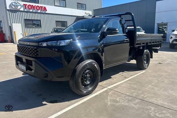 2025 Toyota Hilux Workmate in Black