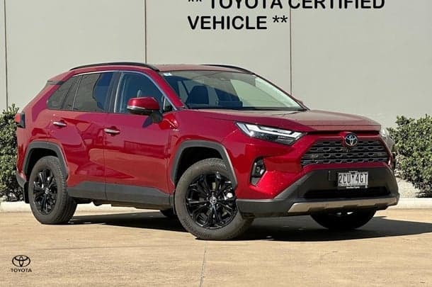 2025 Toyota RAV4 Cruiser in Red