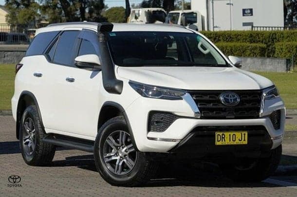 2022 Toyota Fortuner GXL in White