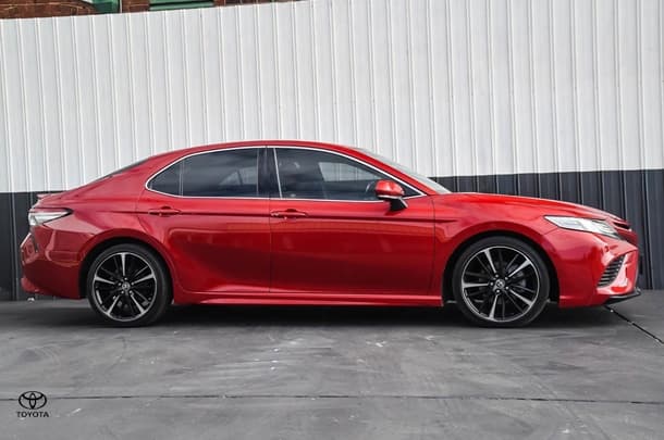 2018 Toyota Camry SX in Red