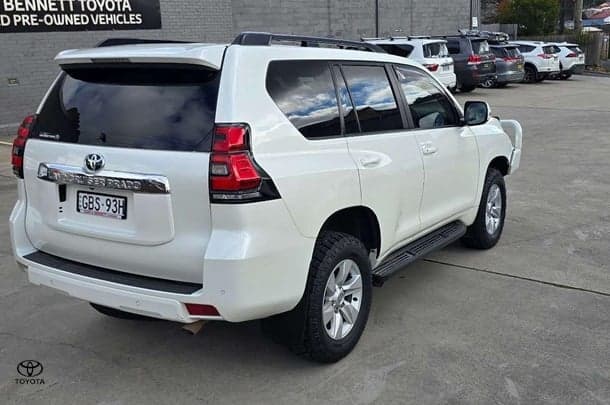 2020 Toyota Landcruiser Prado GXL in White