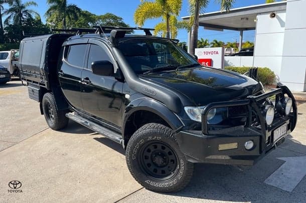 2010 Mitsubishi Triton GLX-R in Black