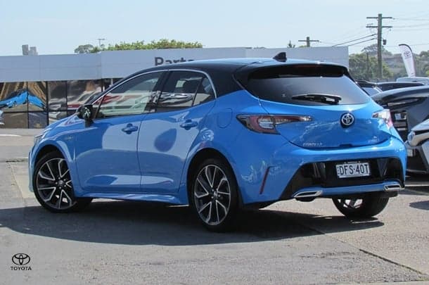 2022 Toyota Corolla ZR in Two Tone Blue