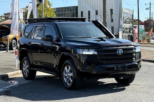 2022 Toyota Landcruiser GX in Black