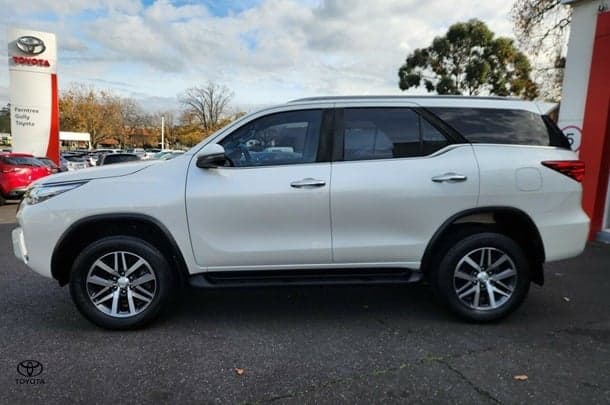 2020 Toyota Fortuner Crusade in White