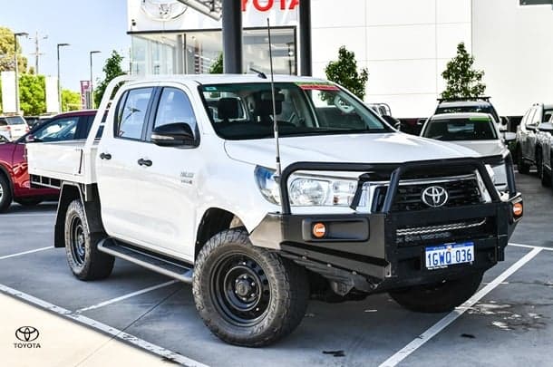 2019 Toyota Hilux SR in White