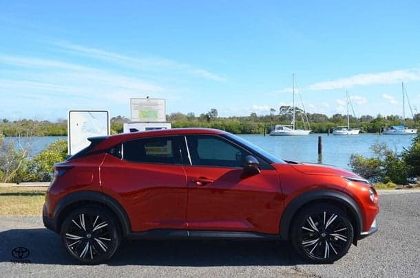 2020 Nissan JUKE Ti in Red