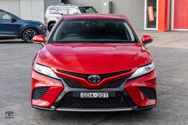 2019 Toyota Camry SX in Red
