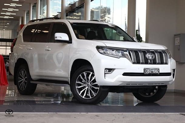 2022 Toyota Landcruiser Prado Kakadu in White