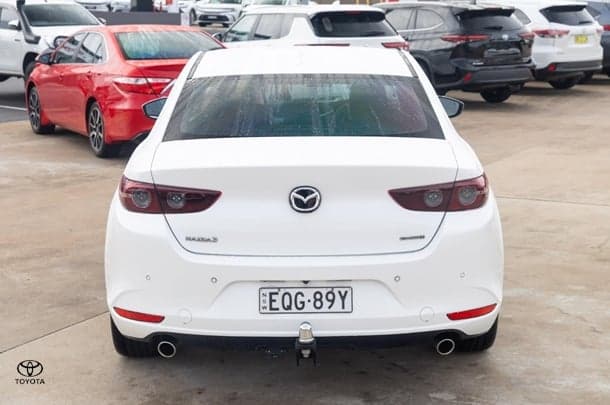 2021 Mazda 3 G25 GT in Snowflake White Pearl Mica