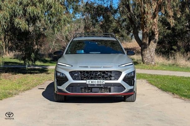 2022 Hyundai Kona N Premium in Orange