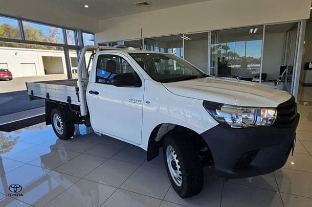 2022 Toyota Hilux Workmate Hi-Rider in White