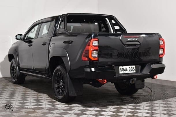 2022 Toyota Hilux Rugged X in Black