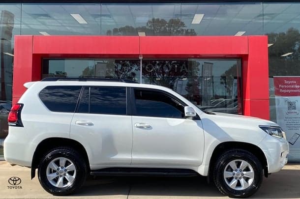 2020 Toyota Landcruiser Prado GXL in White
